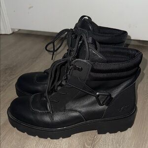 UGG Women's Black Leather Boots